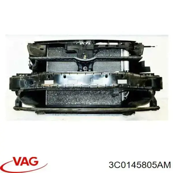 Радіатор інтеркулера VAG 3C0145805AM
