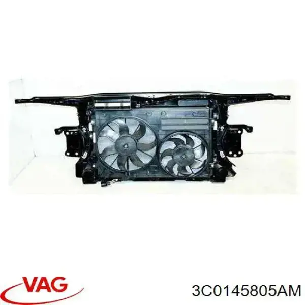 Купити 3C0145805AM VAG Радіатор интеркуллера