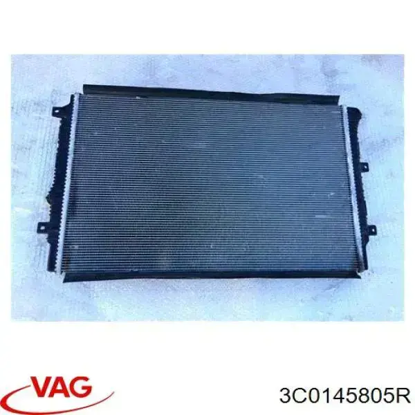 3C0145805R VAG радіатор интеркуллера