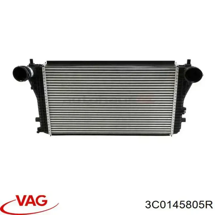 Купити 3C0145805R VAG Радіатор интеркуллера