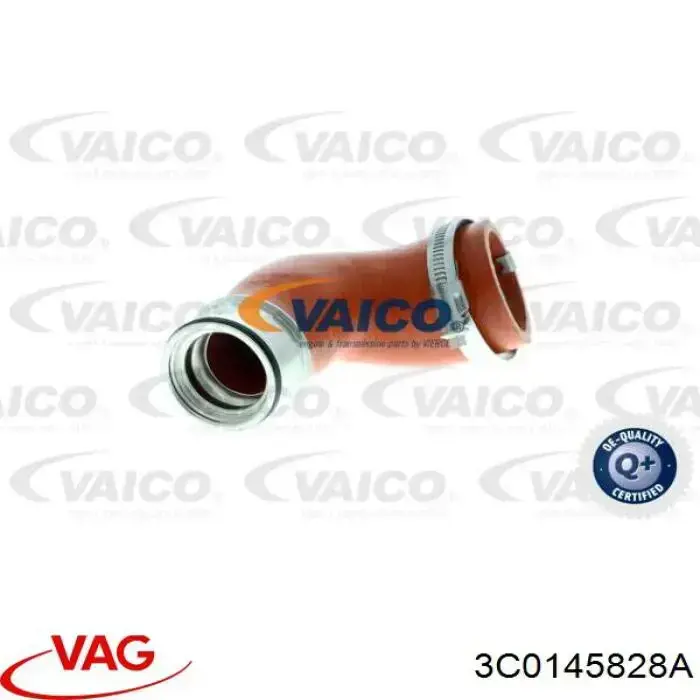 3C0145828A VAG Патрубок повітряний, вихід з турбіни (наддув)