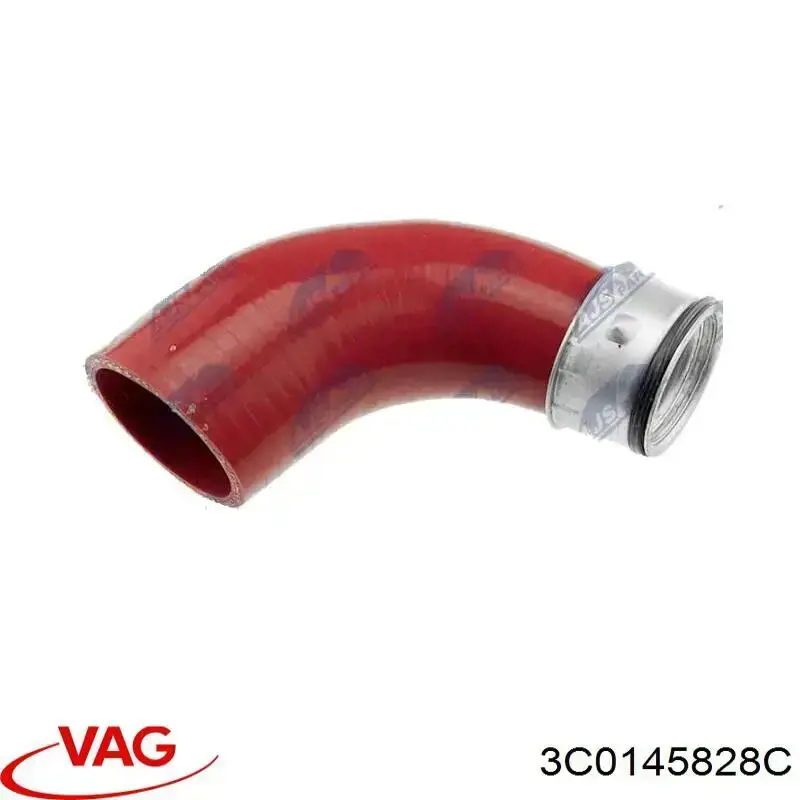 Купити 3C0145828C VAG Патрубок повітряний, вихід з турбіни (наддув)