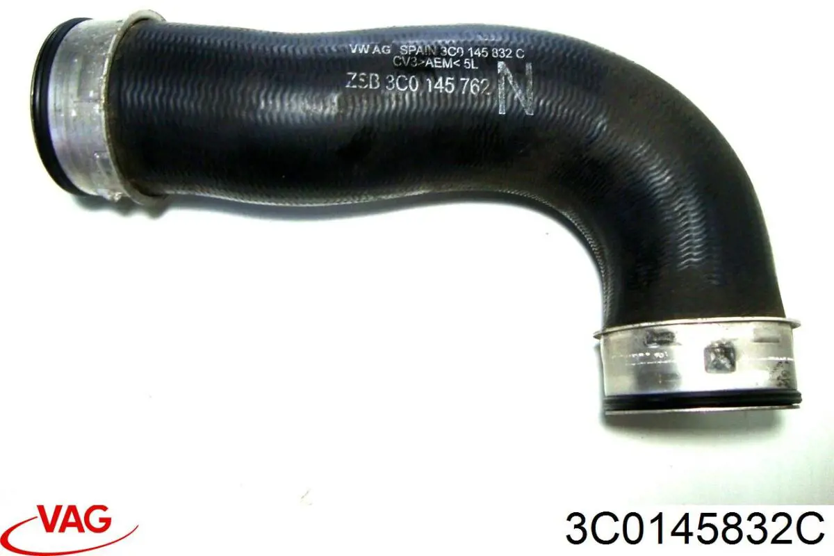 Купити 3C0145832C VAG Шланг/патрубок интеркуллера