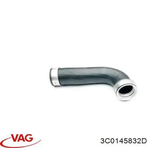 Шланг/патрубок интеркуллера 3C0145832D VAG