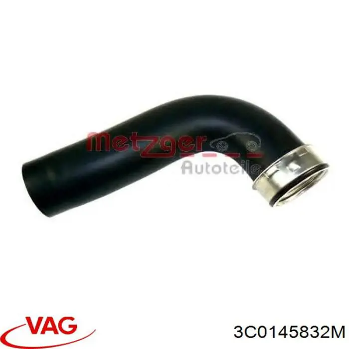 Шланг/патрубок интеркуллера VAG 3C0145832M ціна, від 19.00 USD