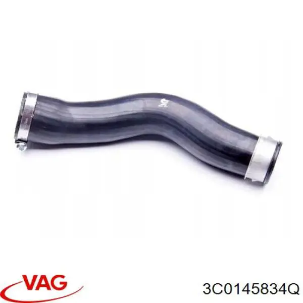 Шланг/патрубок інтеркуллера VAG 3C0145834Q ціна, від 17.42 USD
