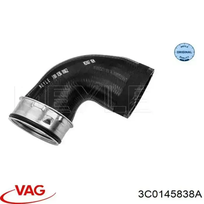 Купити 3C0145838A VAG Шланг/патрубок интеркуллера
