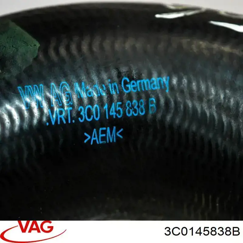 Шланг/патрубок интеркуллера 3C0145838B VAG
