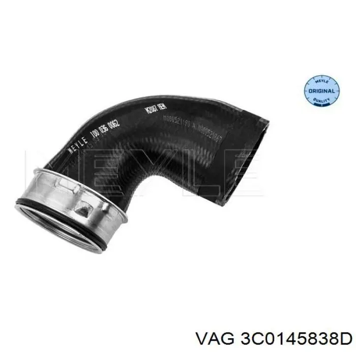Купити 3C0145838D VAG Шланг/патрубок интеркуллера