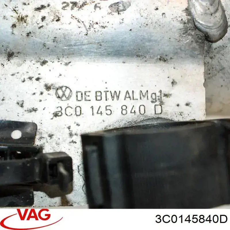 Шланг/патрубок інтеркуллера VAG 3C0145840D ціна, від 19.00 USD