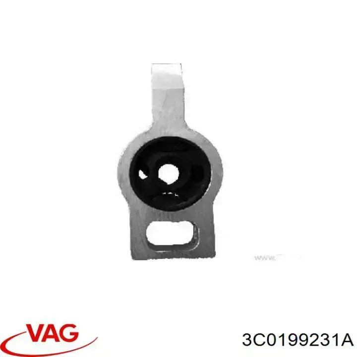 Сайлентблок переднього важеля 3C0199231A VAG