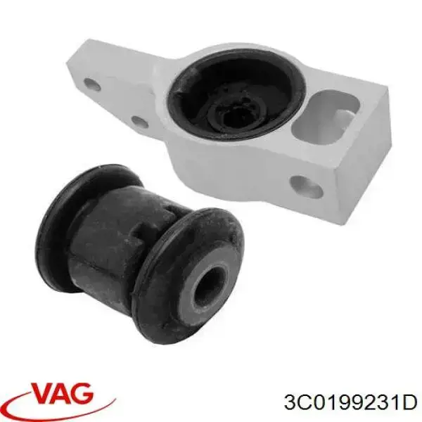 Сайлентблок нижнього важеля передньої підвіски VAG 3C0199231D ціна, від 20.71 USD
