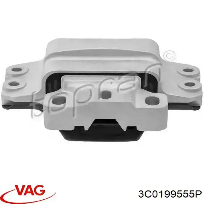 Купити 3C0199555P VAG Подушка (опора) двигуна, ліва
