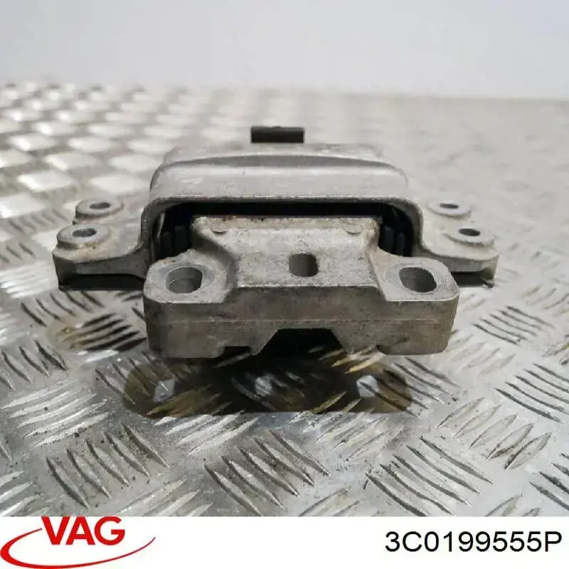 Подушка (опора) двигуна, ліва 3C0199555P VAG