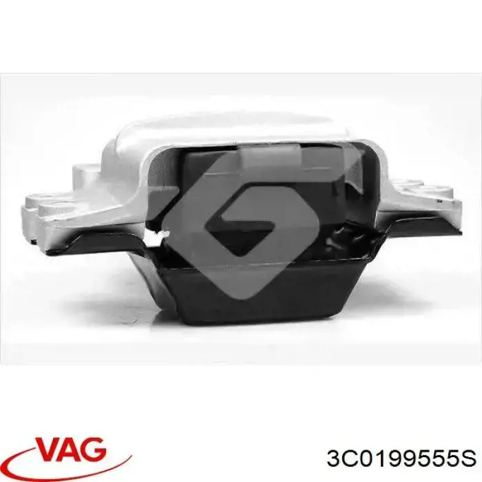 Купити 3C0199555S VAG Подушка (опора) двигуна, ліва
