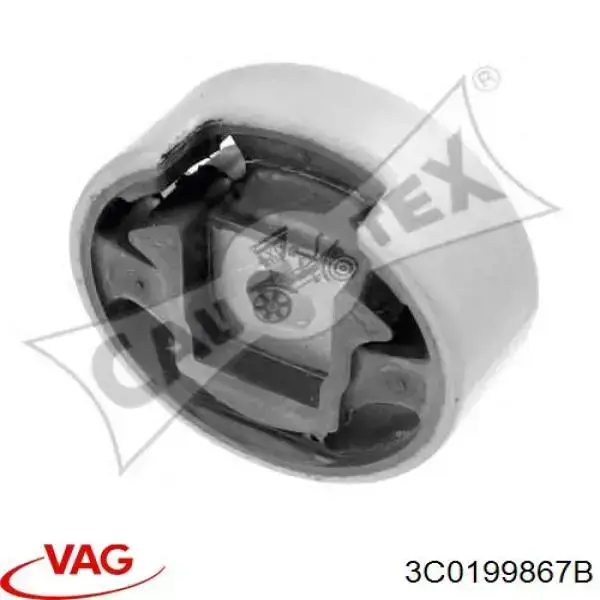 Купити 3C0199867B VAG Сайлентблок передній балки/підрамника