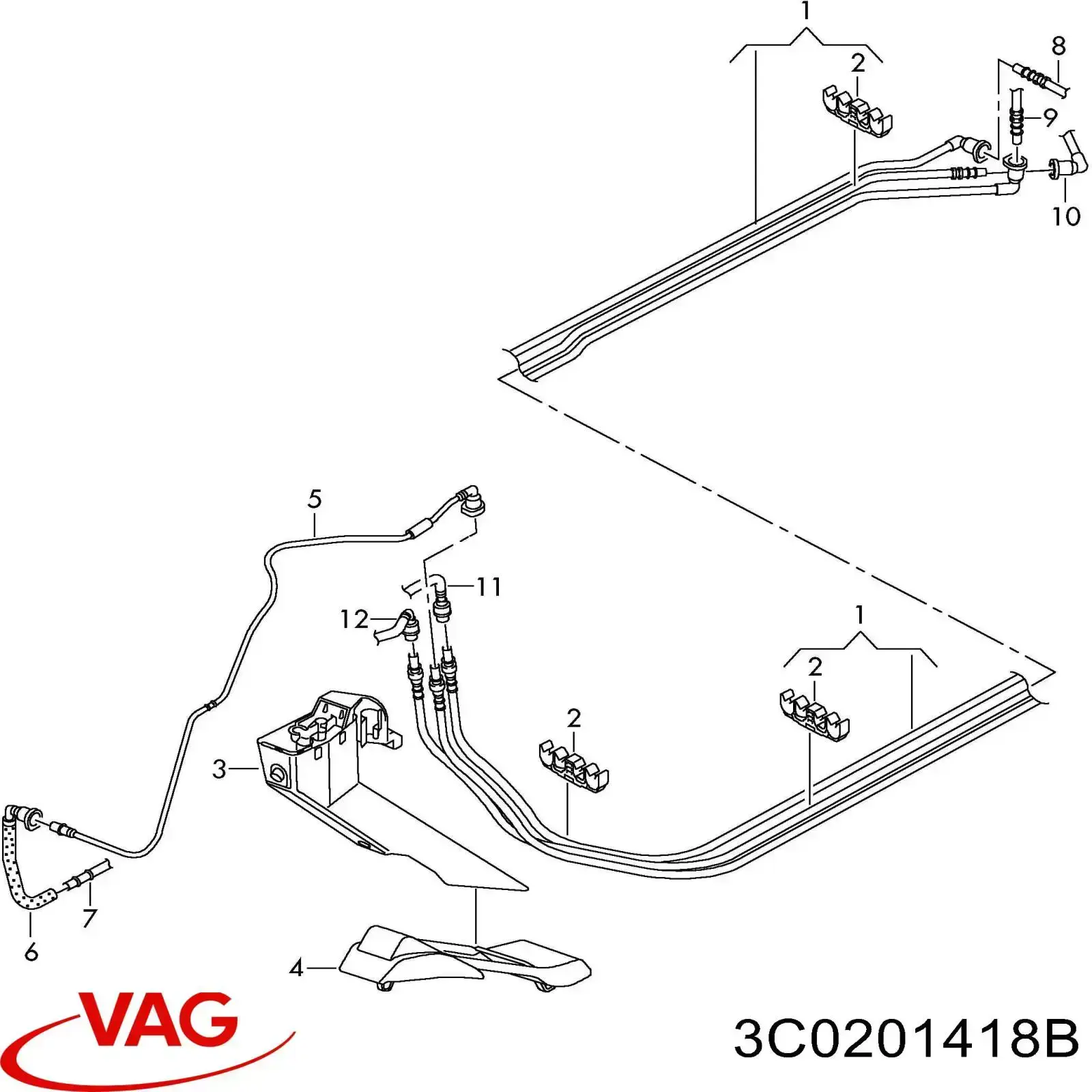  VAG 3C0201418B ціна, від 19.00 USD