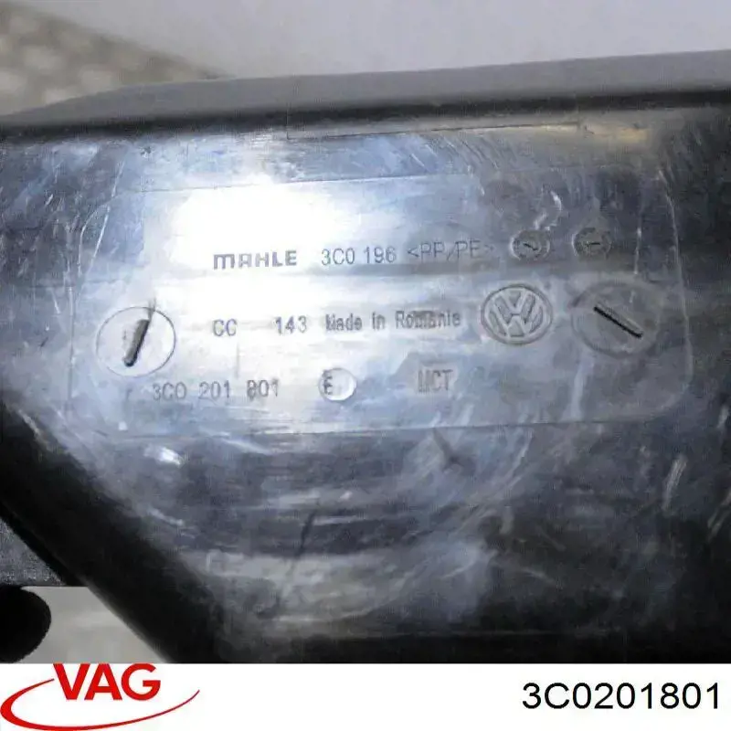 Адсорбер парів палива VAG 3C0201801 ціна, від 19.00 USD