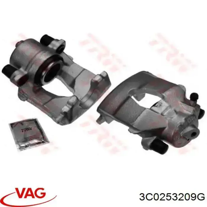 Глушник, передня частина VAG 3C0253209G ціна, від 59.06 USD