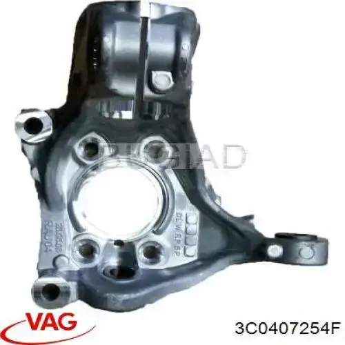 Купити 3C0407254F VAG Кулак поворотний передній правий