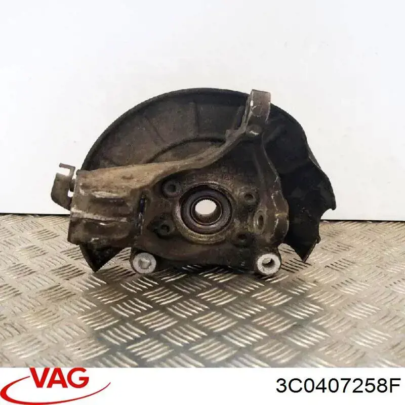 Цапфа поворотного кулака VAG 3C0407258F ціна, від 25.34 USD