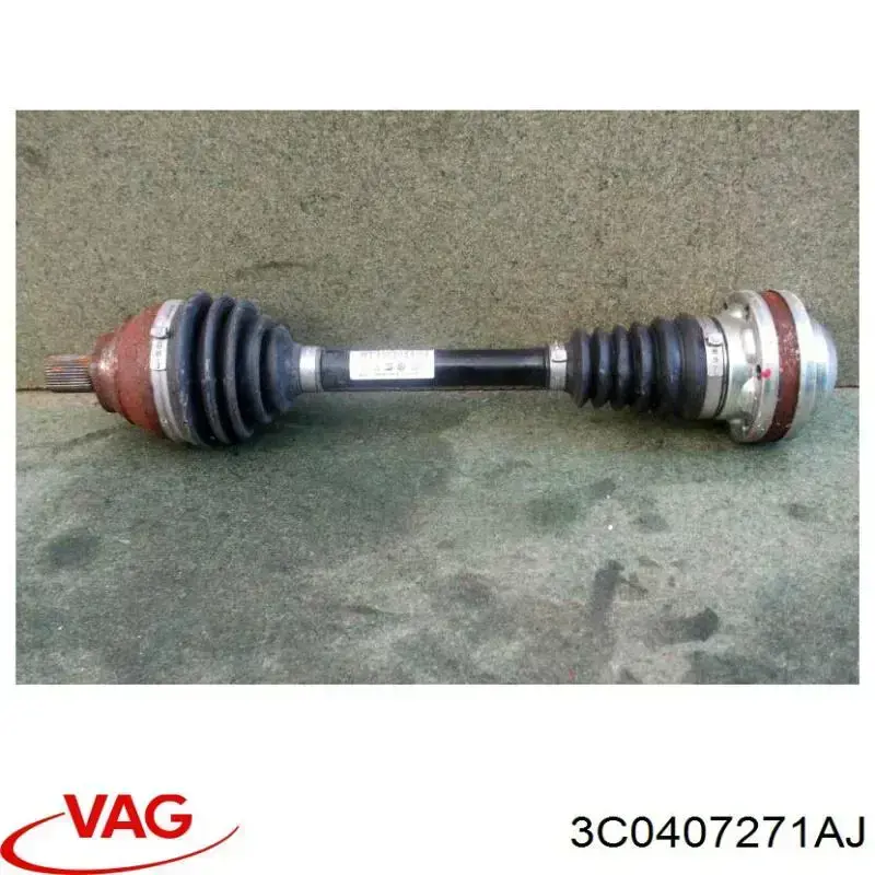 Привід передній лівий VAG 3C0407271AJ ціна, від 34.21 USD