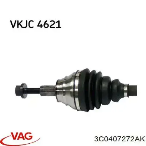 Купити 3C0407272AK VAG Піввісь права