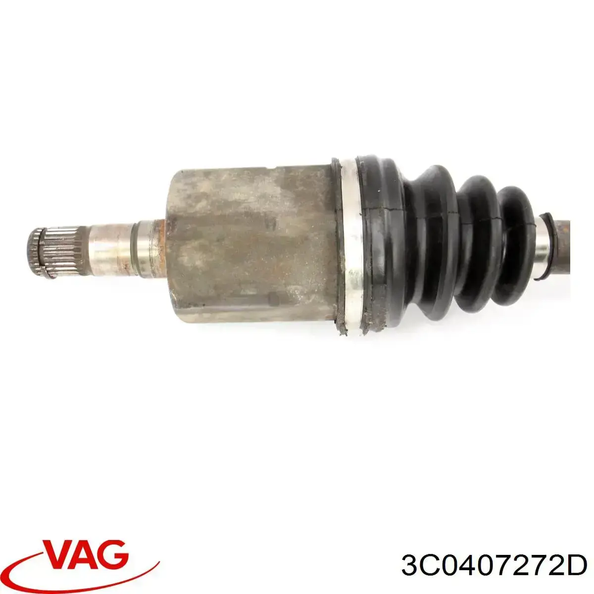 Піввісь передня, права VAG 3C0407272D ціна, від 211.11 USD
