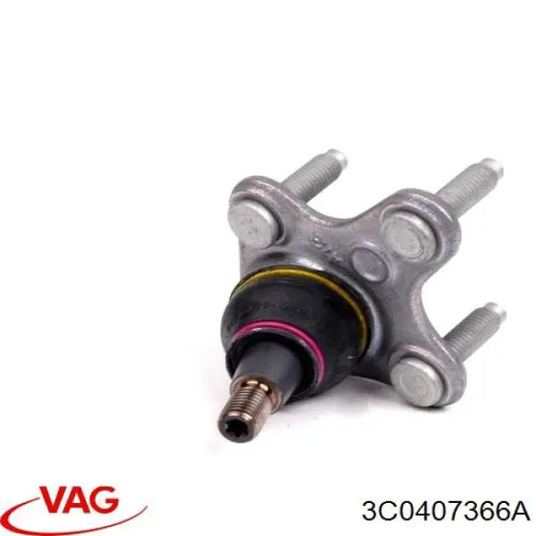 Кульова опора, нижня, права VAG 3C0407366A ціна, від 12.70 USD