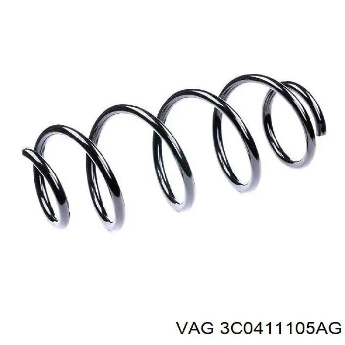Пружина передня VAG 3C0411105AG ціна, від 45.80 USD