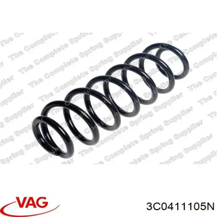 Пружина передня VAG 3C0411105N ціна, від 35.69 USD