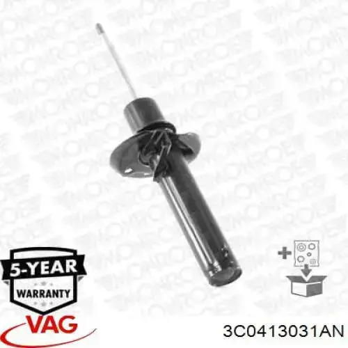 Амортизатор передній 3C0413031AN VAG