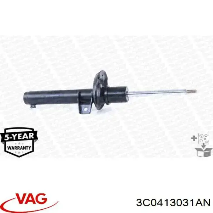 Стойка амортизатора передняя VAG 3C0413031AN ціна, від 31.67 USD