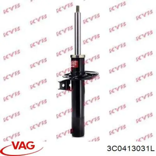 Стойка амортизатора передняя VAG 3C0413031L ціна, від 32.10 USD
