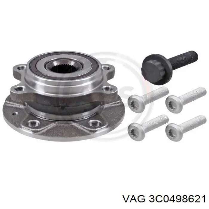 3C0498621 VAG Маточина (передня)