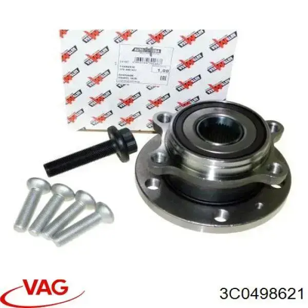 Маточина колеса передня VAG 3C0498621 ціна, від 52.48 USD