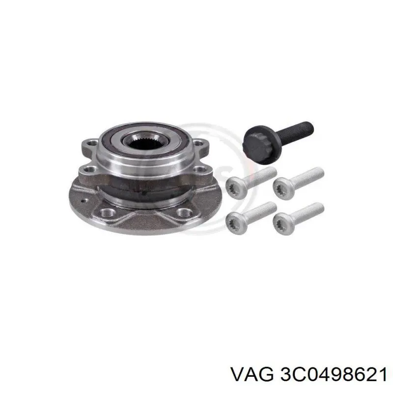 Маточина колеса передня VAG 3C0498621 ціна, від 52.48 USD