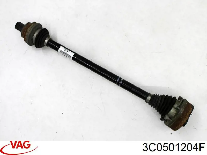 Піввісь задня, права VAG 3C0501204F ціна, від 44.29 USD