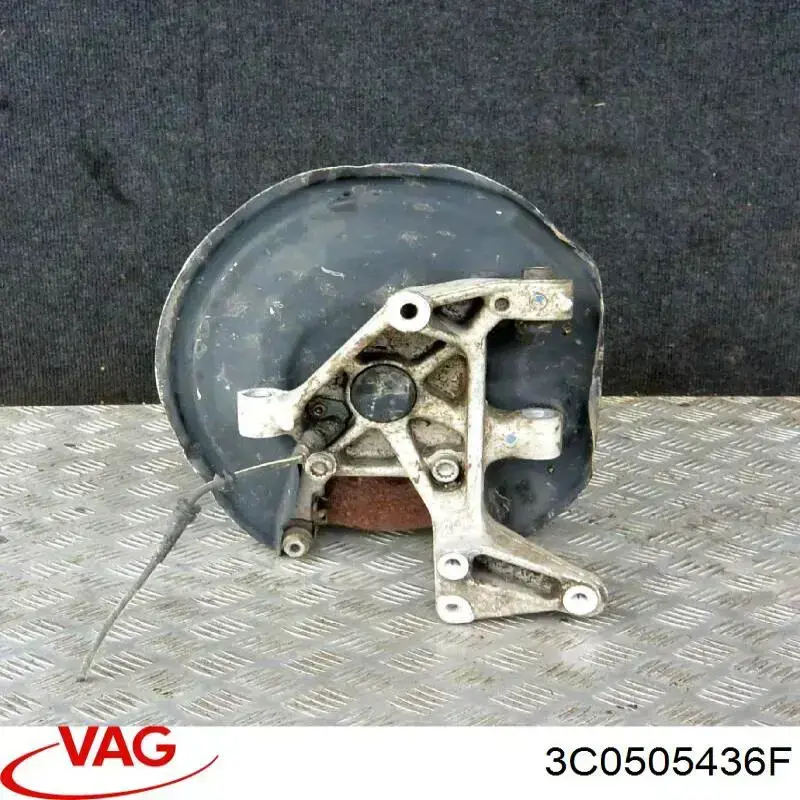 Цапфа - поворотний кулак задній, правий 3C0505436F VAG