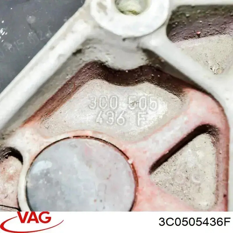 3C0505436F VAG Цапфа - поворотний кулак заднім виходом,