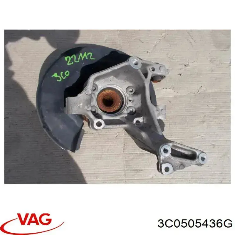 Цапфа - поворотний кулак задній, правий VAG 3C0505436G ціна, від 50.68 USD