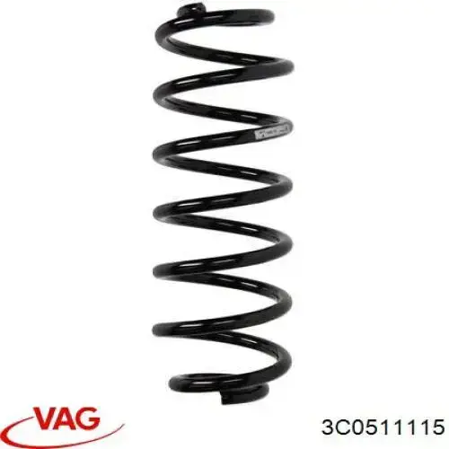 Задні пружини 3C0511115 VAG
