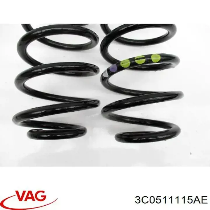 Пружина задня VAG 3C0511115AE ціна, від 25.28 USD