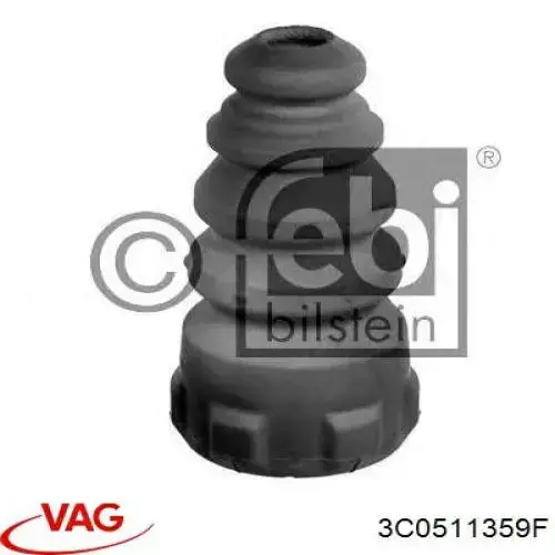 Відбійник заднього амортизатора 3C0511359F VAG