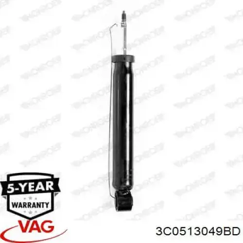 Купити 3C0513049BD VAG Стійка амортизатора задня