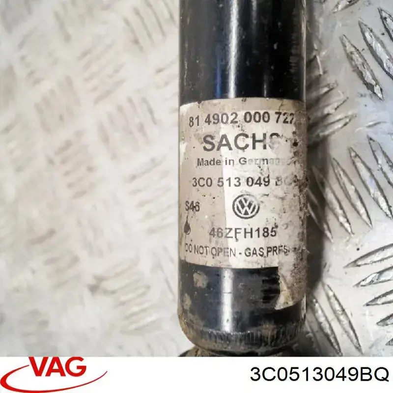 Амортизатор задній VAG 3C0513049BQ ціна, від 834.38 UAH