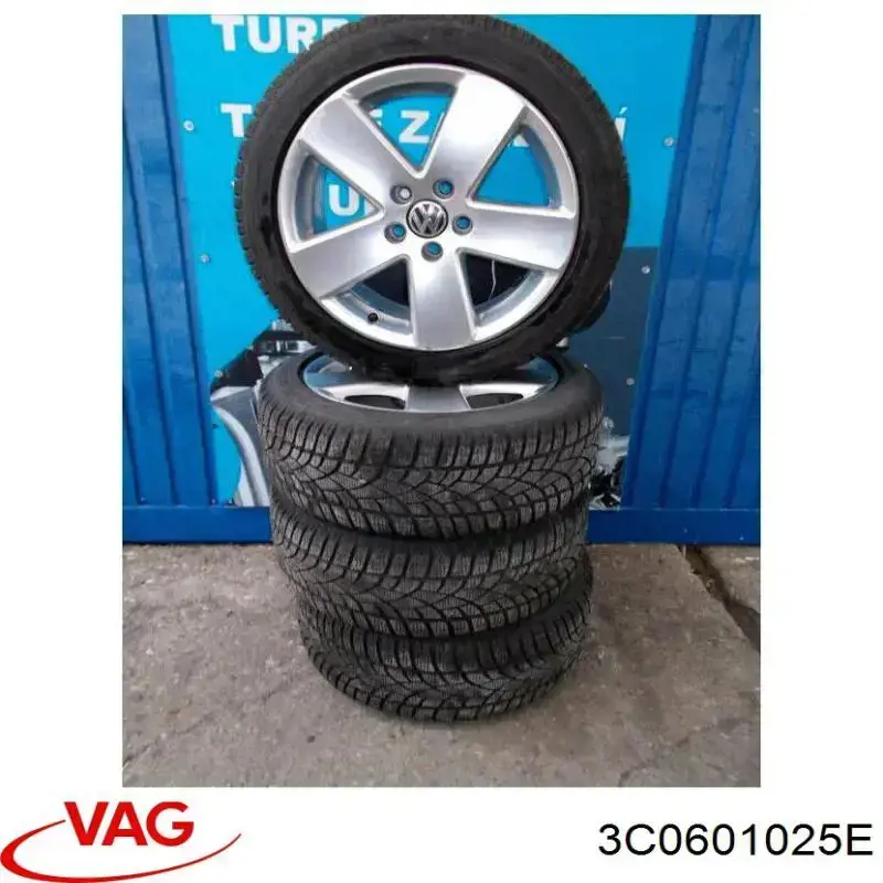 Купити 3C0601025E VAG Диски колісні литі (легкосплавні, титанові)