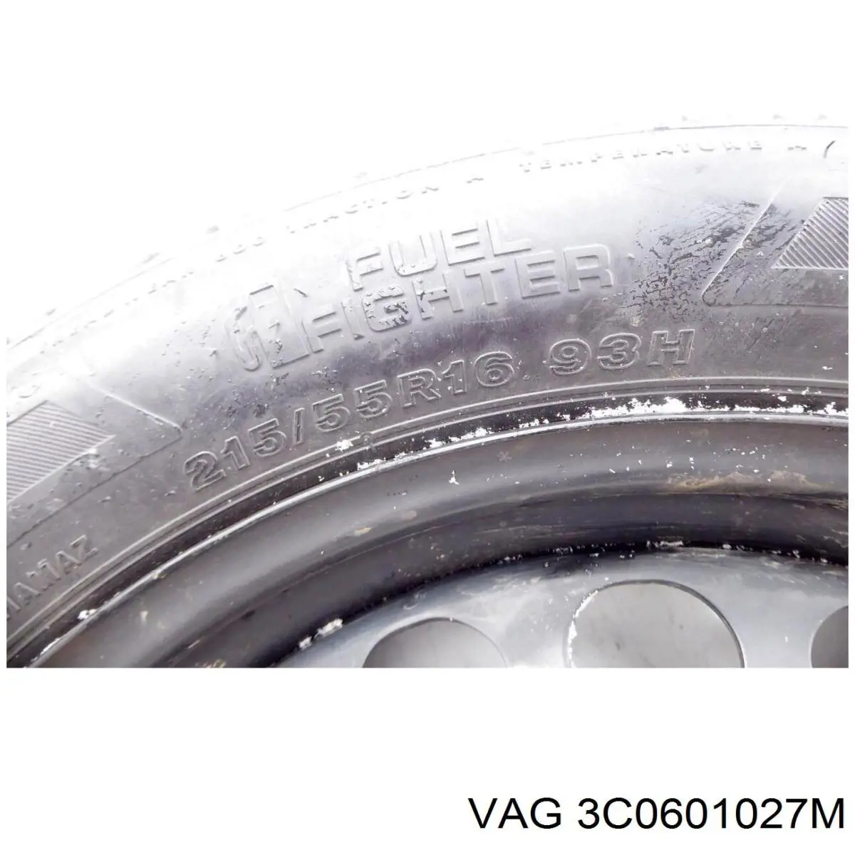 3C0601027M VAG Диски колісні (штамповані)