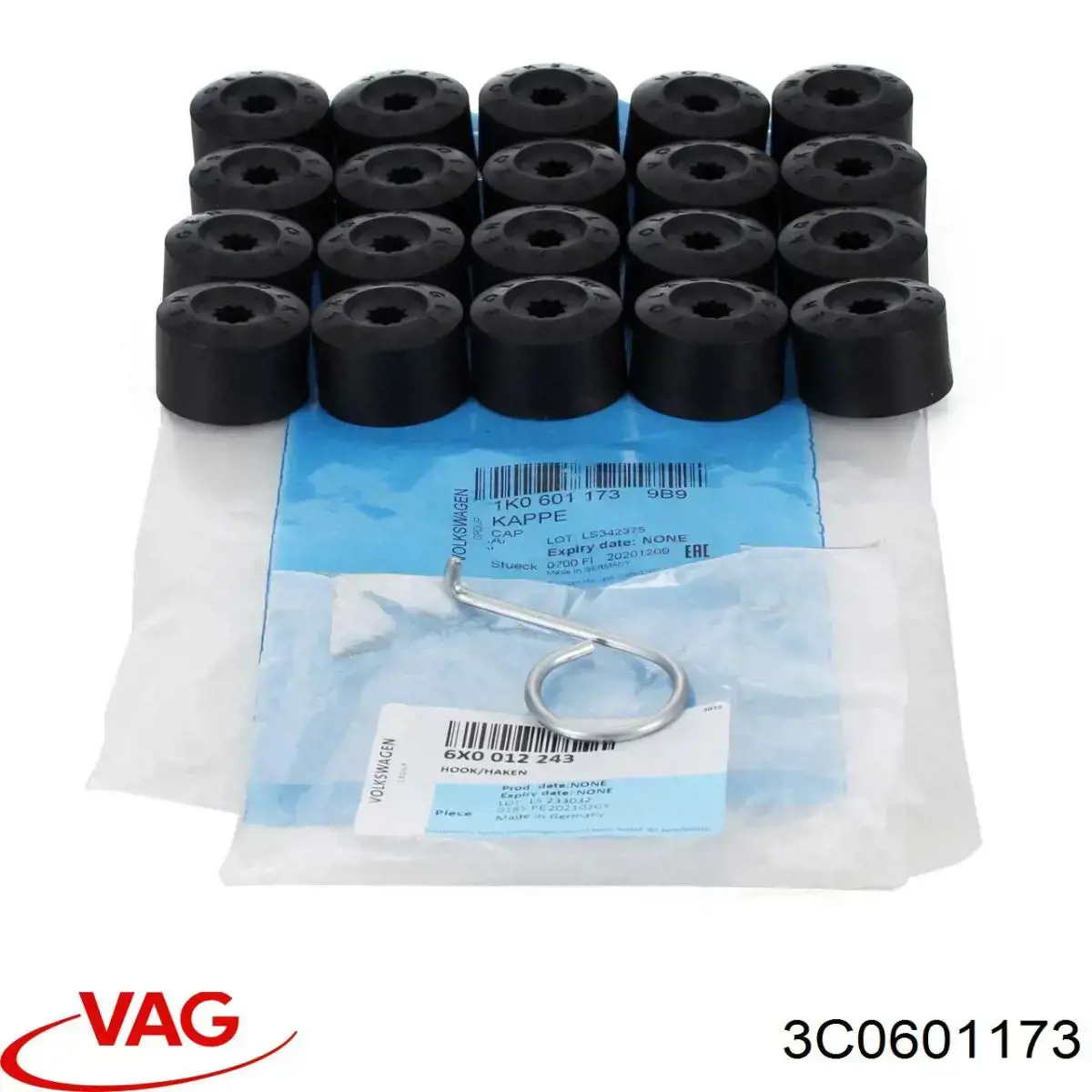 Купити 3C0601173 VAG Ковпачок гайки колеса