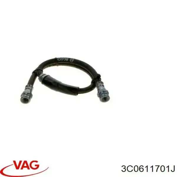 Гальмівні шланги передні 3C0611701J VAG
